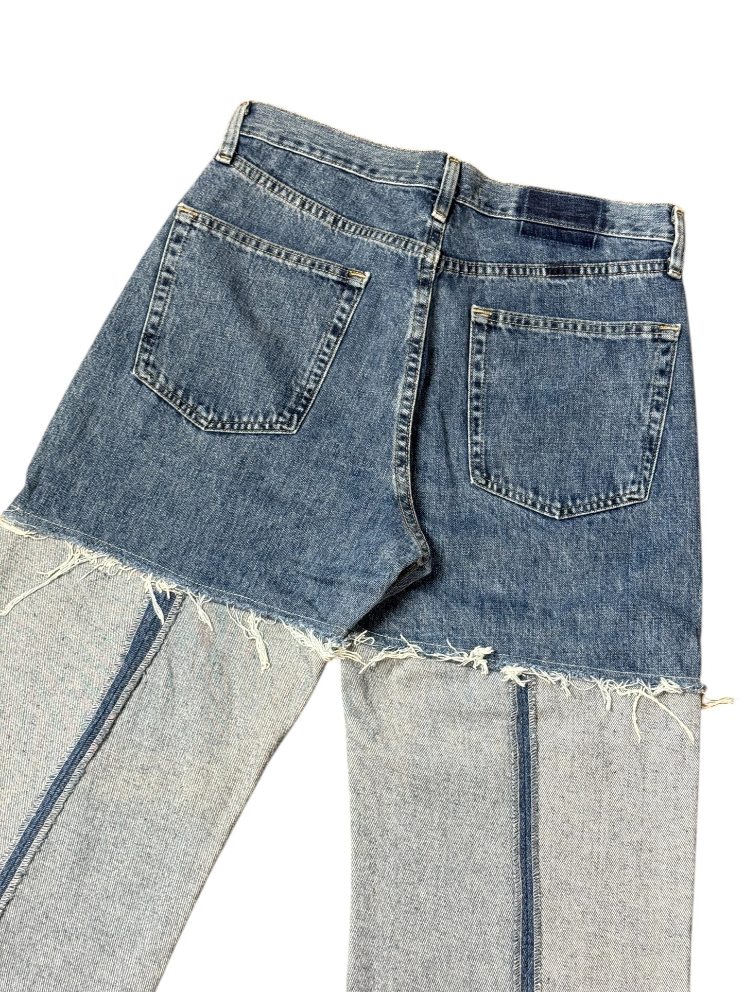 RE-013-05 /  inside out straight denim【D】