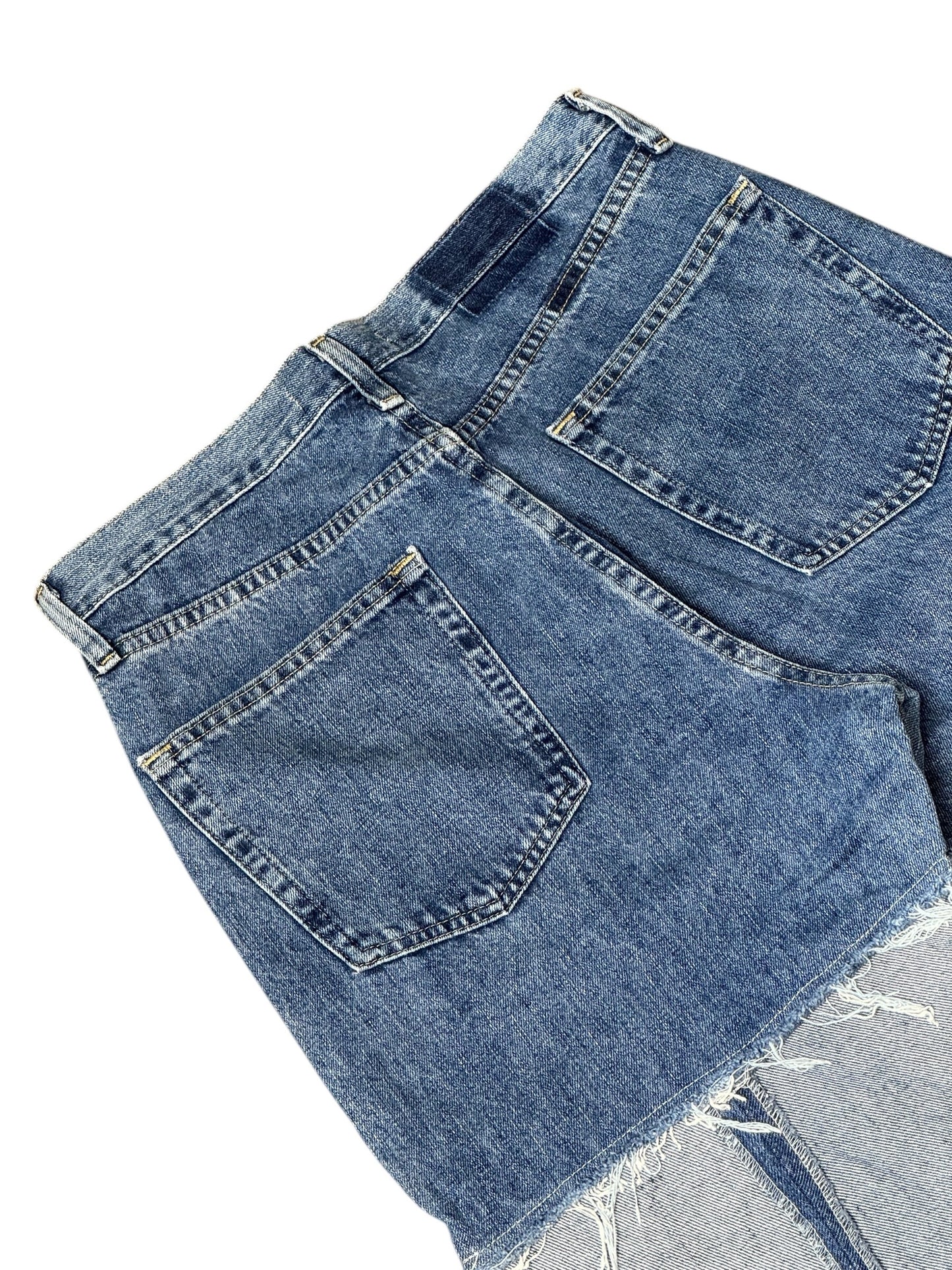 RE-013-05 /  inside out straight denim【D】