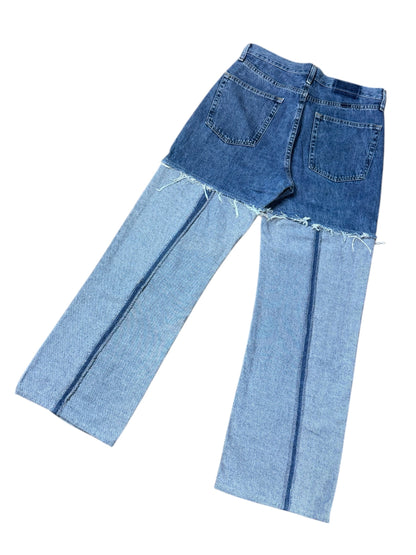 RE-013-05 /  inside out straight denim【D】