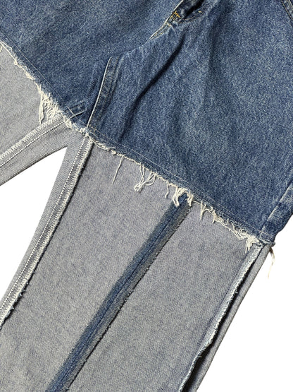 RE-013-04 /  inside out straight denim【E】