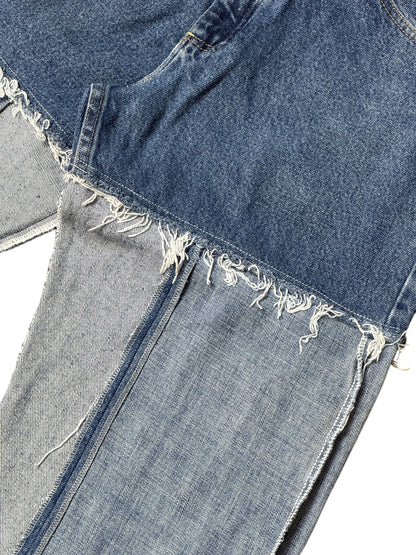 RE-013-05 /  inside out straight denim【F】