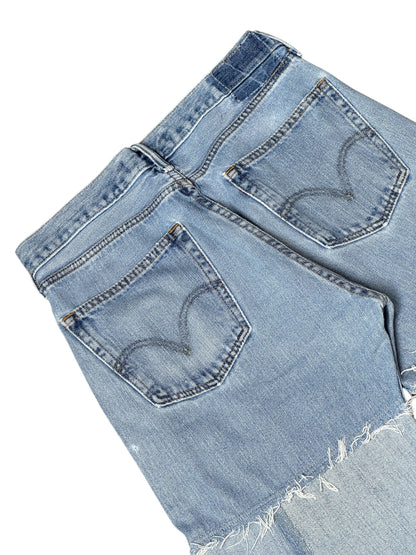 RE-013-04 /  inside out straight denim【I】