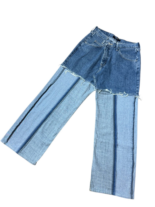 RE-013-04 /  inside out straight denim【J】