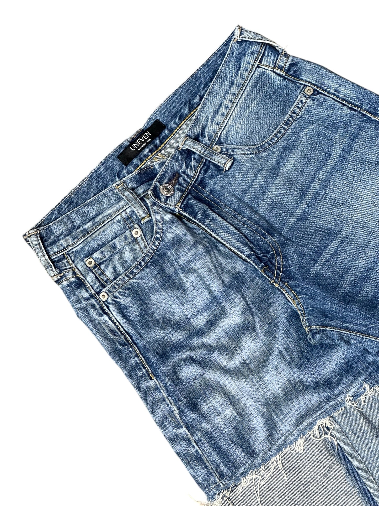 RE-013-03 / inside out straight denim【K】