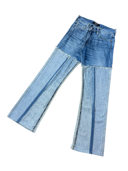 RE-013-03 / inside out straight denim【K】