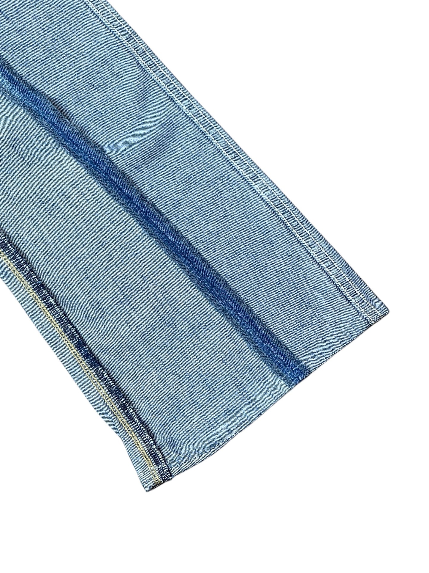 RE-013-03 / inside out straight denim【K】