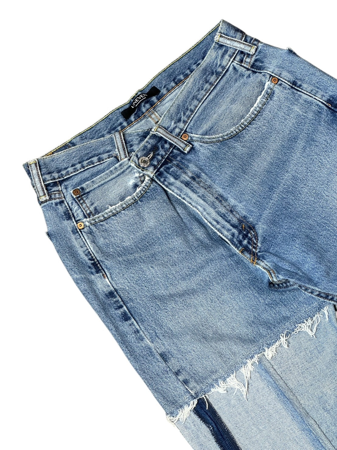 RE-013-02 / inside out straight denim【L】