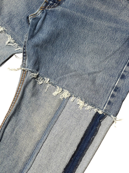 RE-013-02 / inside out straight denim【L】