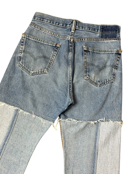 RE-013-02 / inside out straight denim【L】