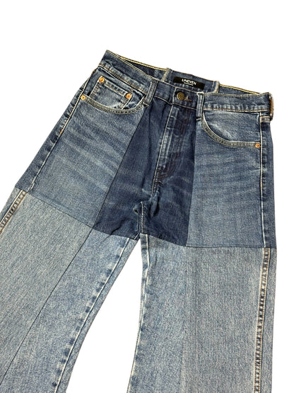 RE-004 / 4panel docking denim【A】