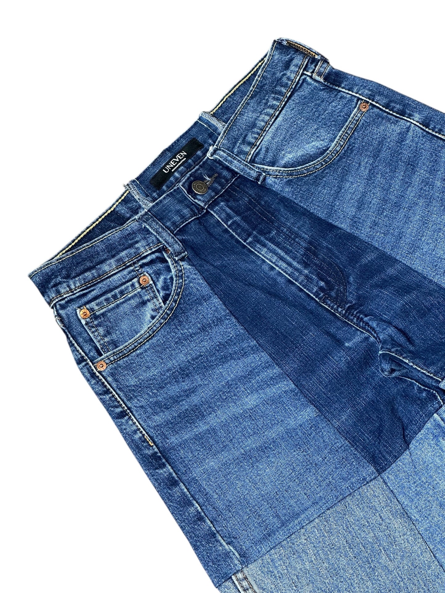 RE-004 / 4panel docking denim【A】