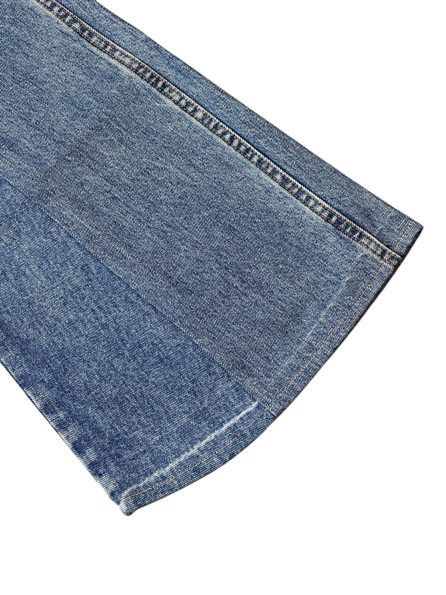 RE-004 / 4panel docking denim【A】