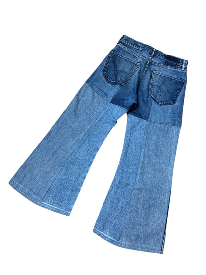 RE-004 / 4panel docking denim【A】