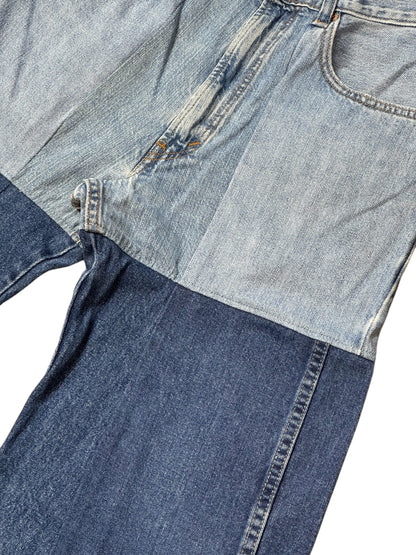 RE-004 / 4panel docking denim【B】