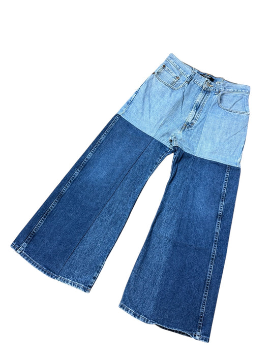 RE-004 / 4panel docking denim【B】