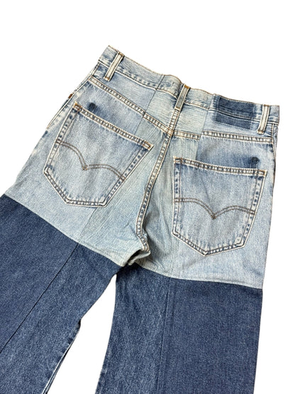 RE-004 / 4panel docking denim【B】