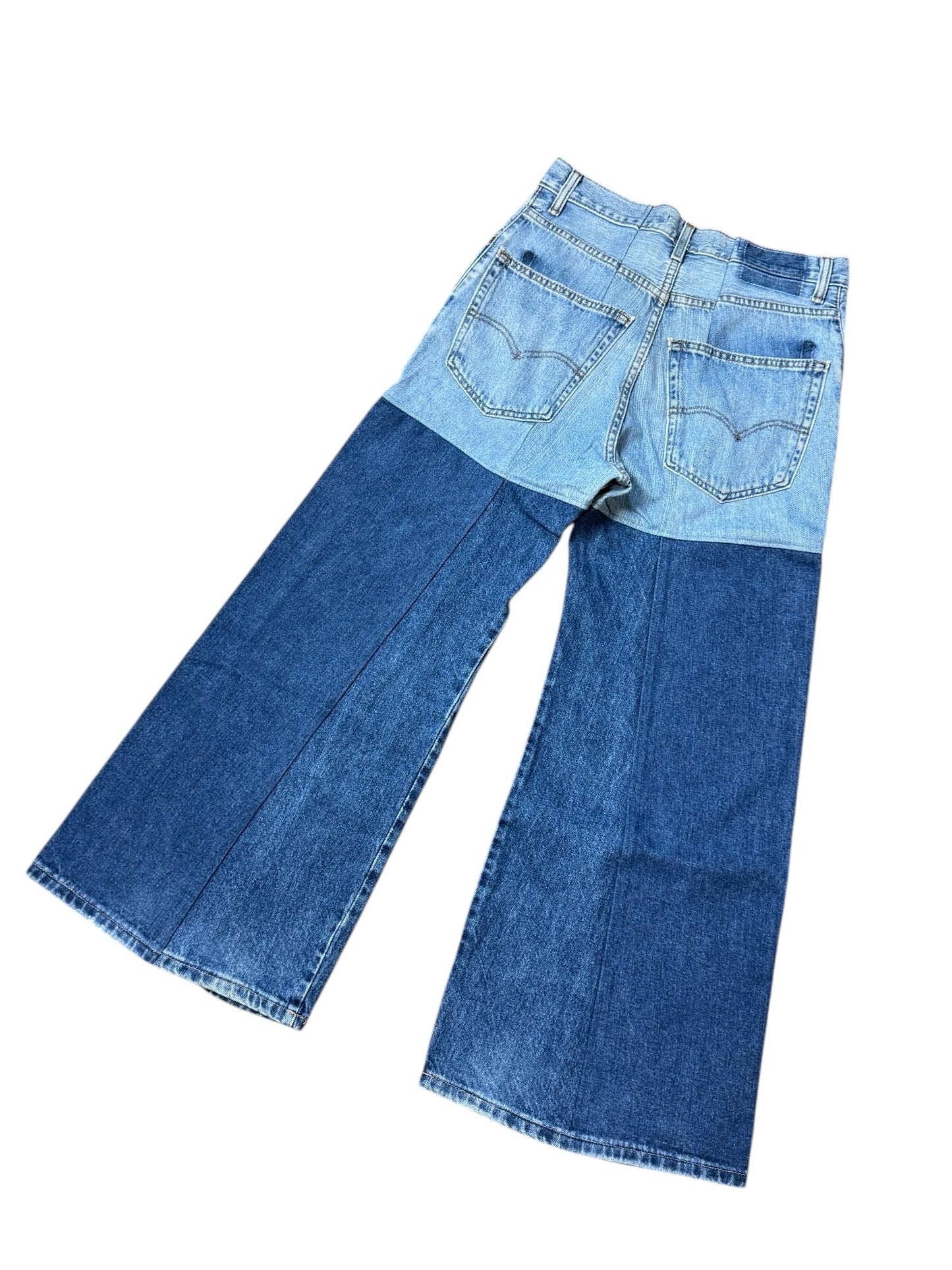 RE-004 / 4panel docking denim【B】