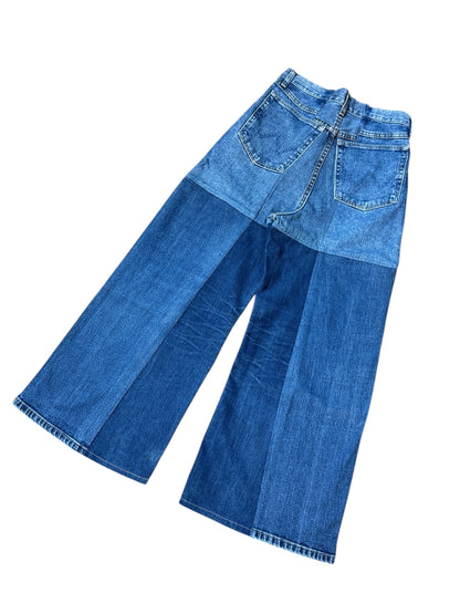 RE-004 / 4panel docking denim【G】