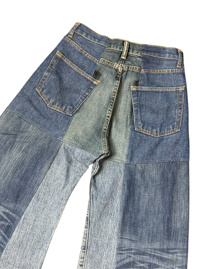 RE-004-01 / 4panel docking denim【D】