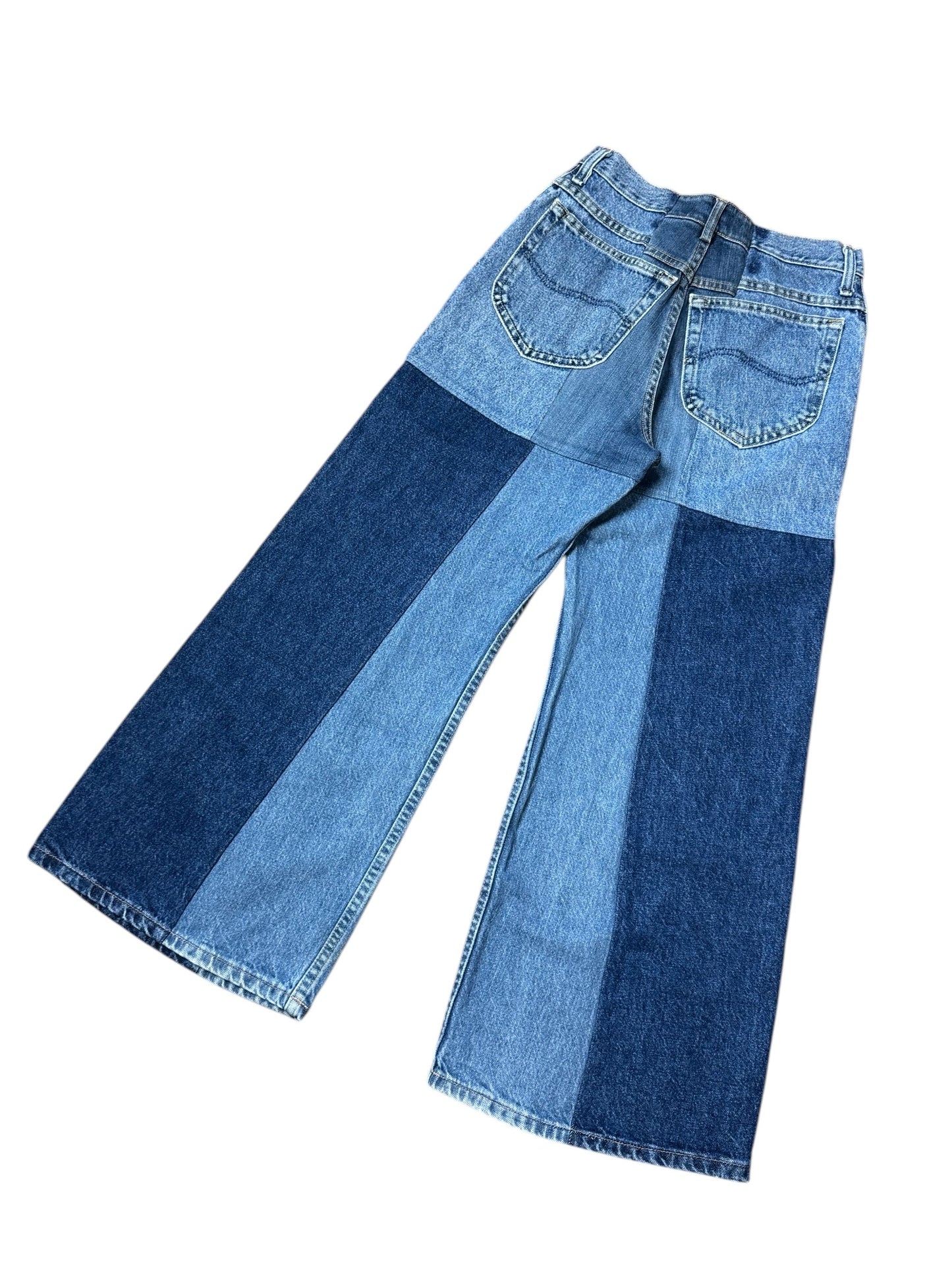 RE-004-01 / 4panel docking denim【F】