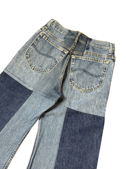 RE-004-01 / 4panel docking denim【F】