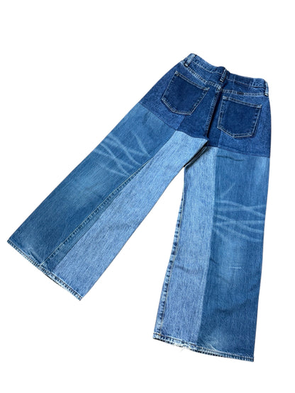 RE-004-01 / 4panel docking denim【H】