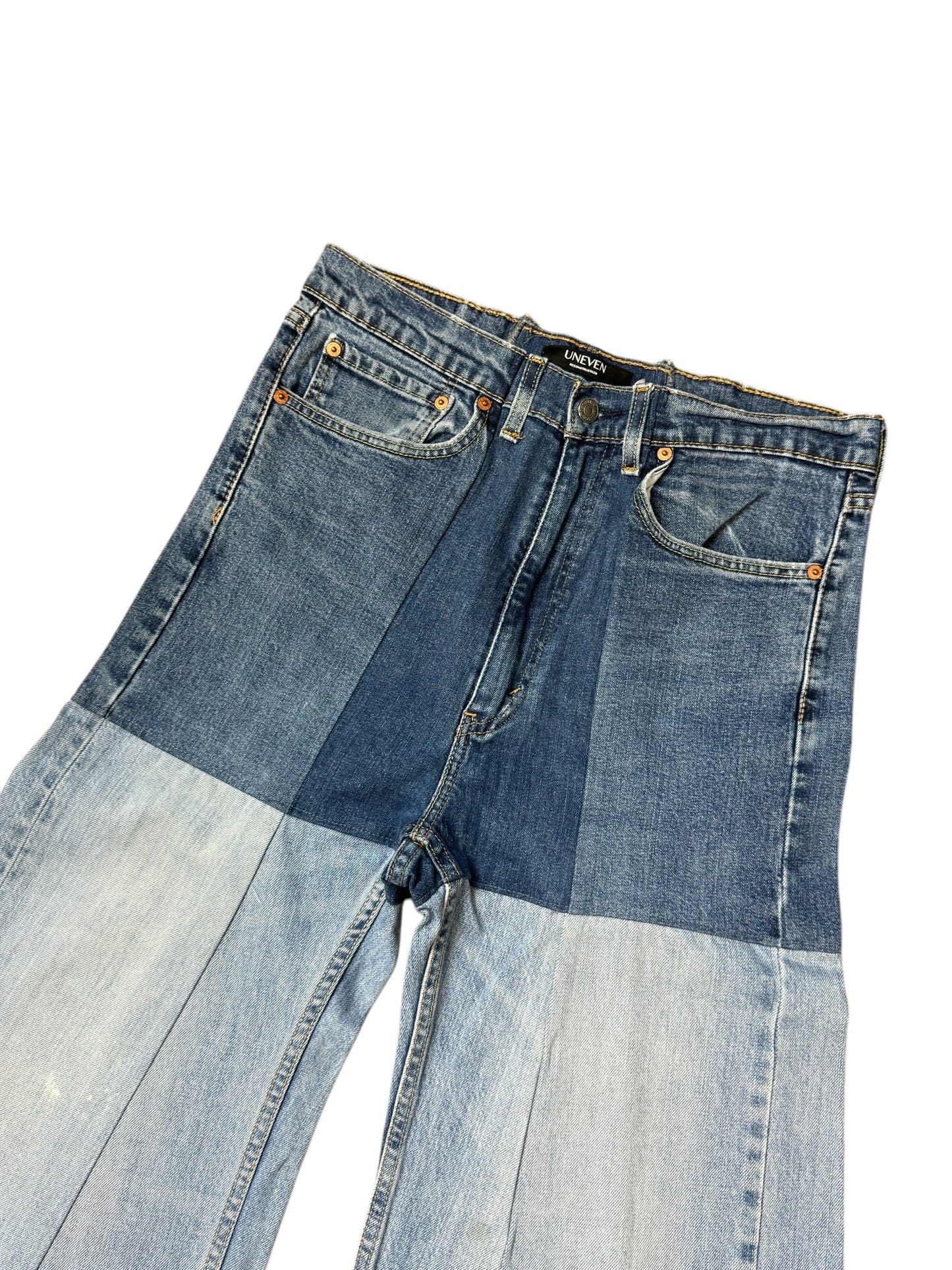 RE-004 / 4panel docking denim【I】