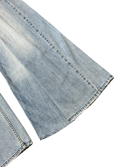 RE-004 / 4panel docking denim【I】