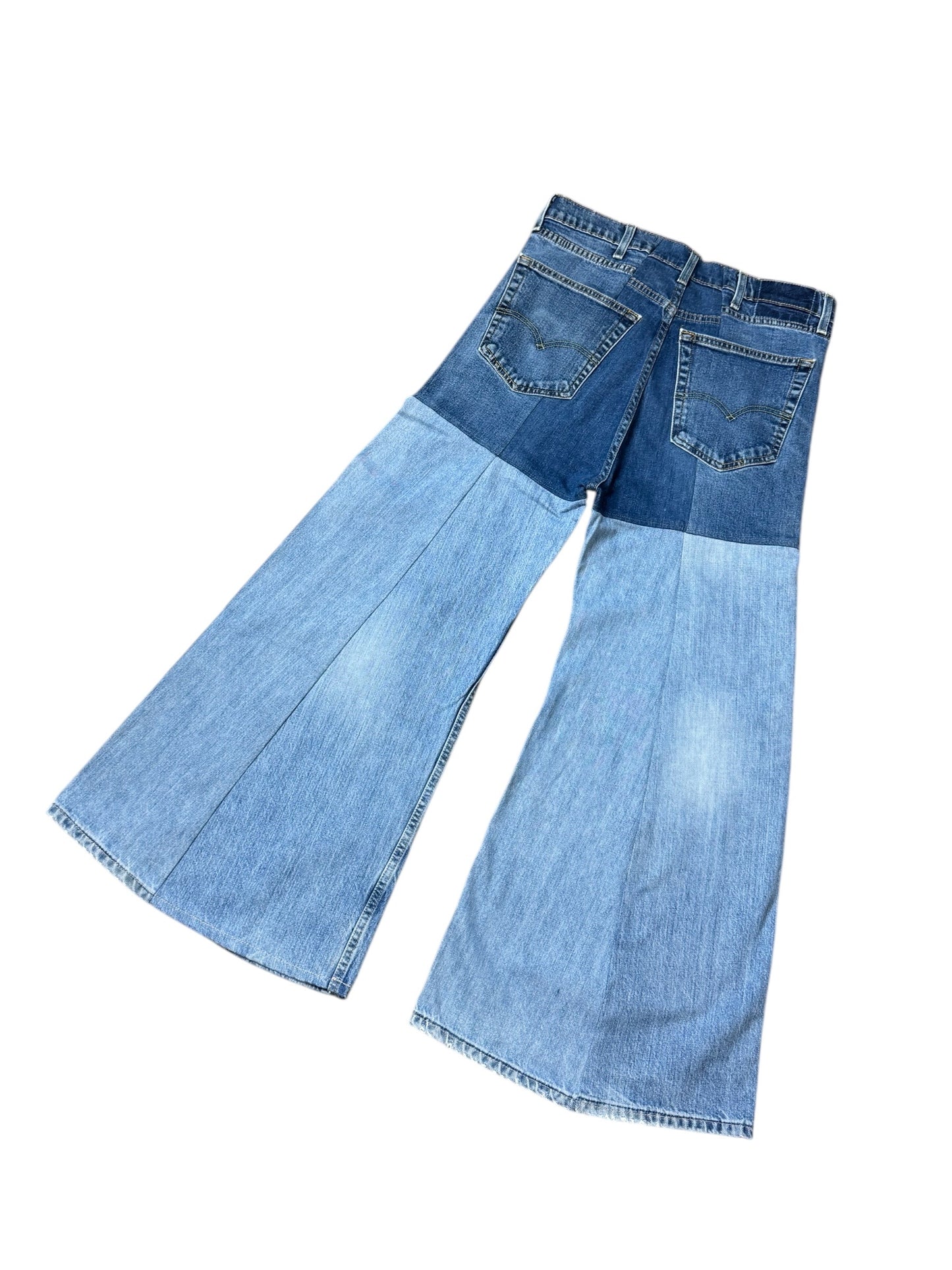 RE-004 / 4panel docking denim【I】