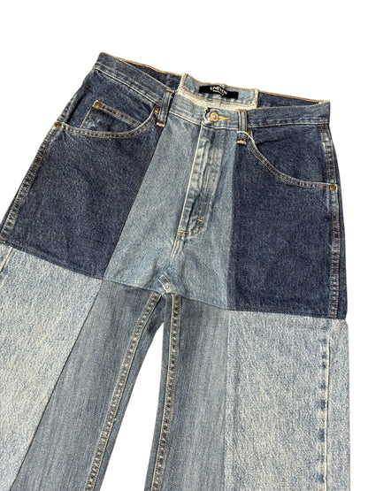 RE-004-02 / 4panel docking denim【E】