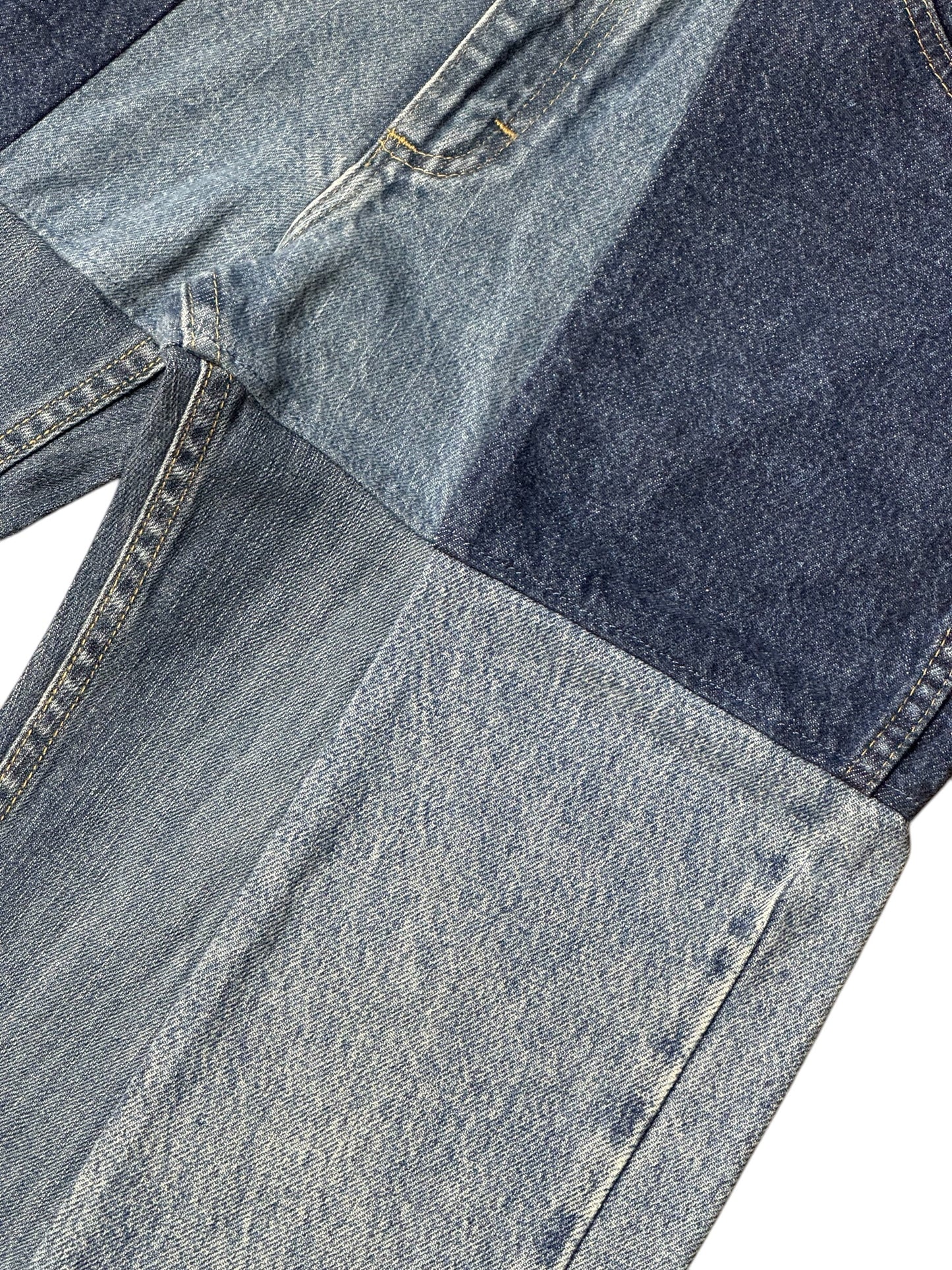 RE-004-02 / 4panel docking denim【E】