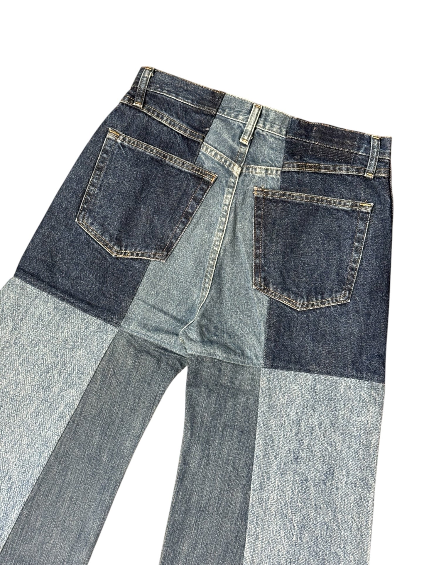 RE-004-02 / 4panel docking denim【E】