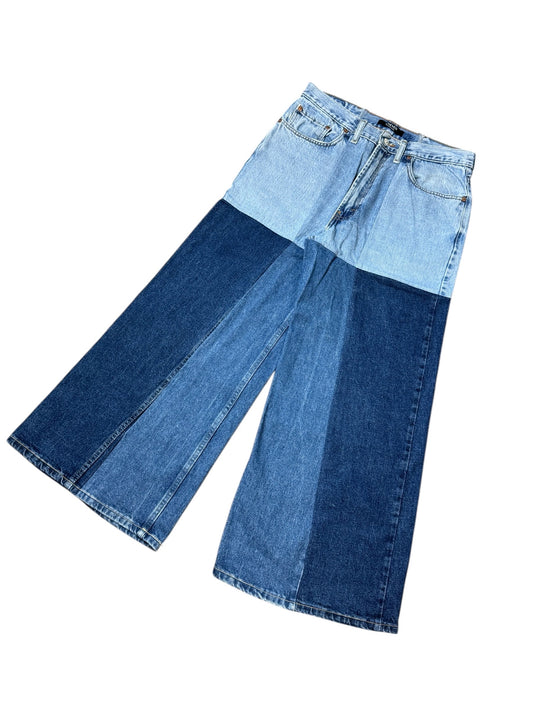 RE-004-02 / 4panel docking denim【J】