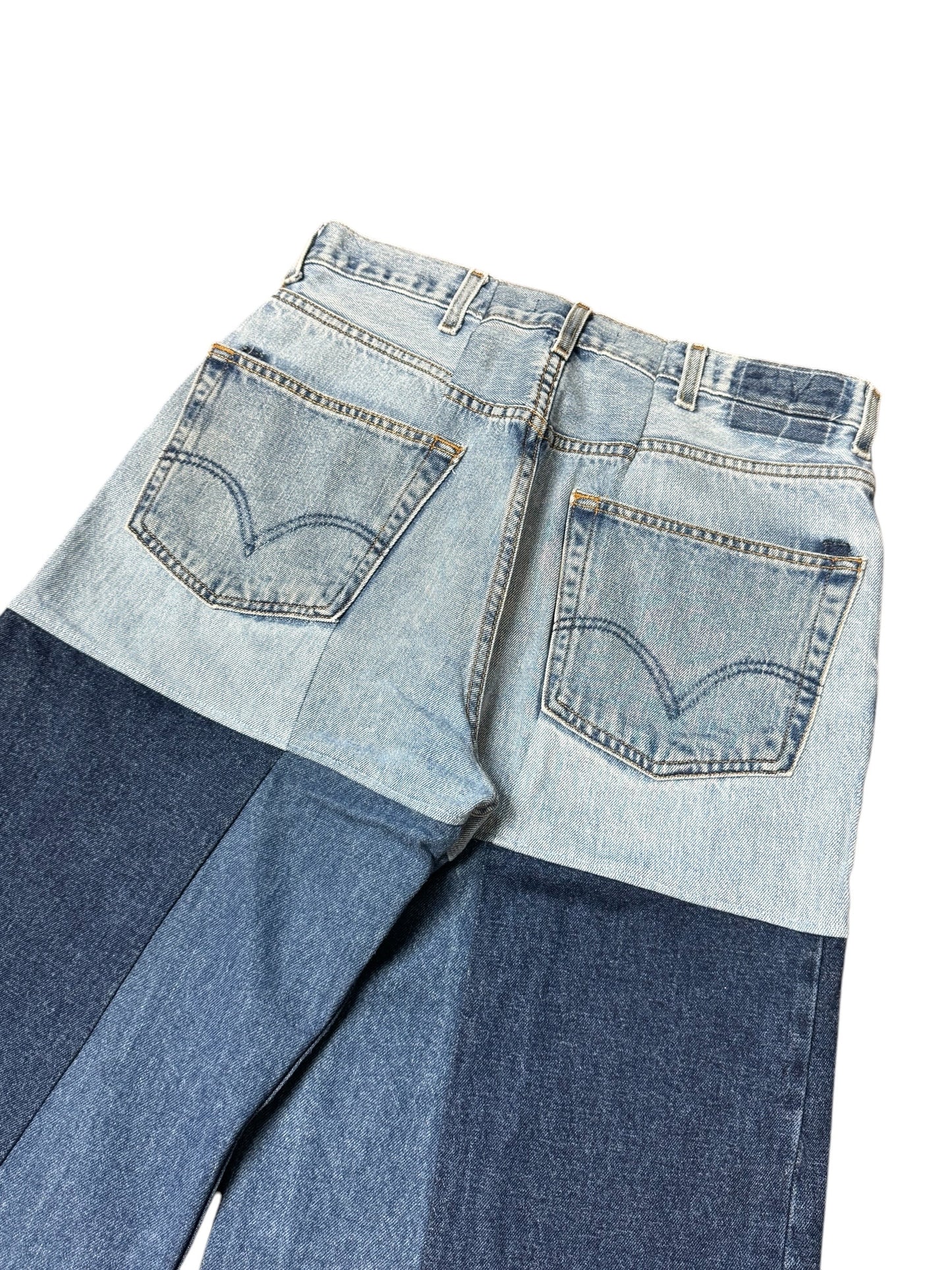 RE-004-02 / 4panel docking denim【J】