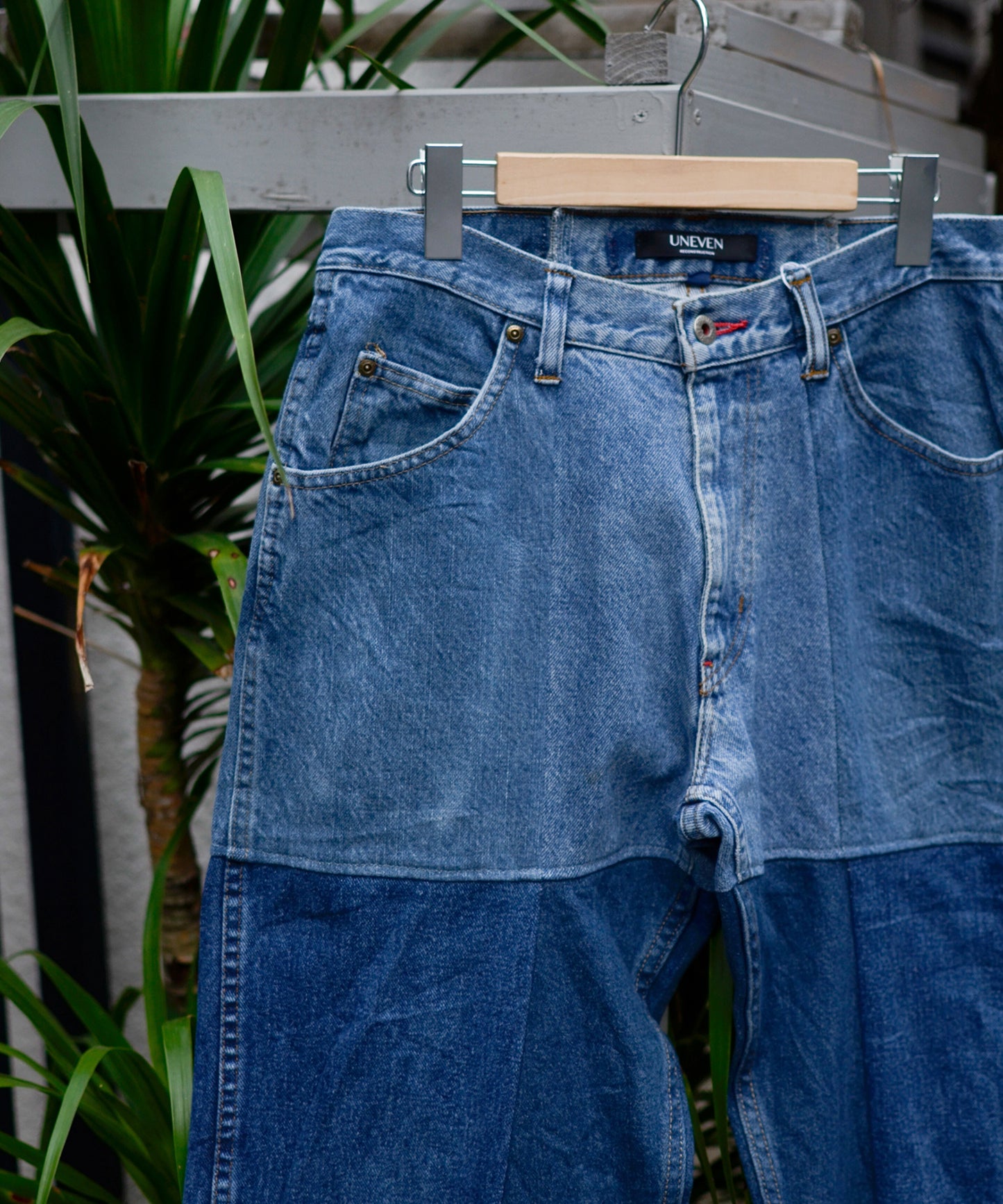 RE-004 / 4panel docking denim【C】