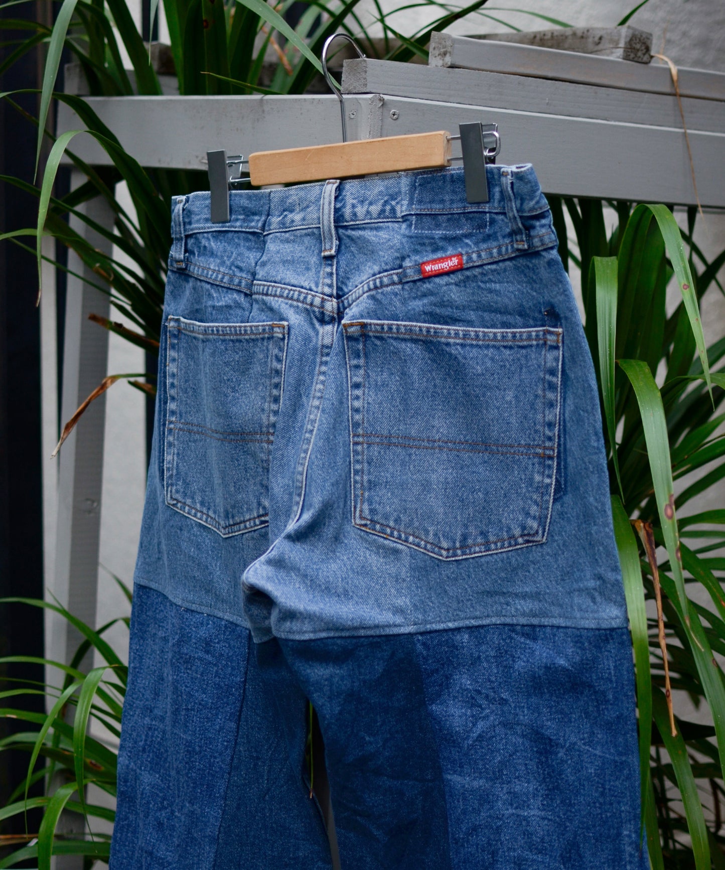 RE-004 / 4panel docking denim【C】